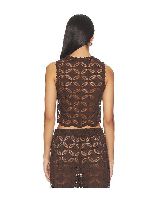 Waimari Brown Toscana Vest
