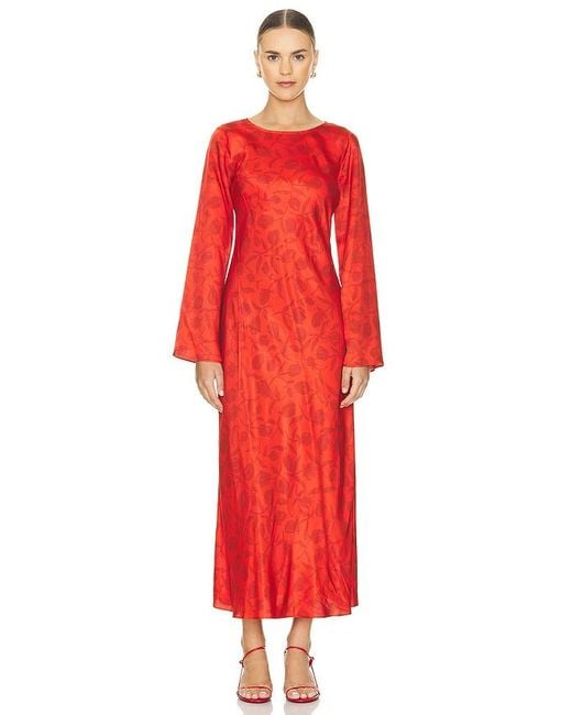 Kitri Red Keira Maxi Dress