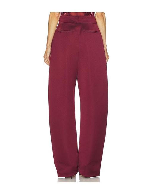 Camila Coelho Red Reese Pant