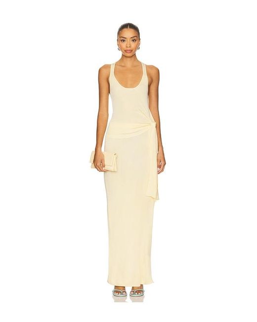 Lovers + Friends White Elsy Maxi Skirt
