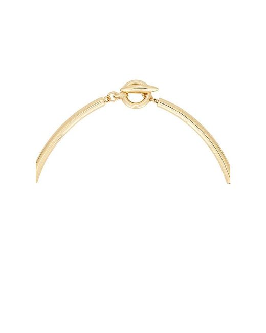 Roxanne Assoulin White Tubular Collar Necklace