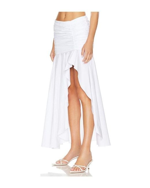 MAJORELLE White Tatiana Skirt