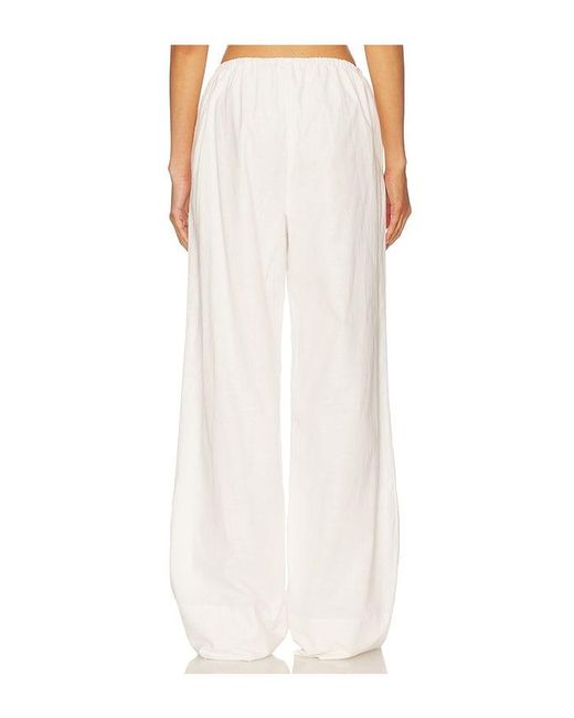 SNDY'S White Ismene Pants