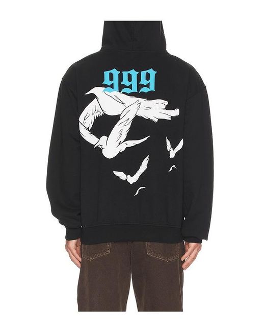 REVENGE Black Dove Hoodie for men