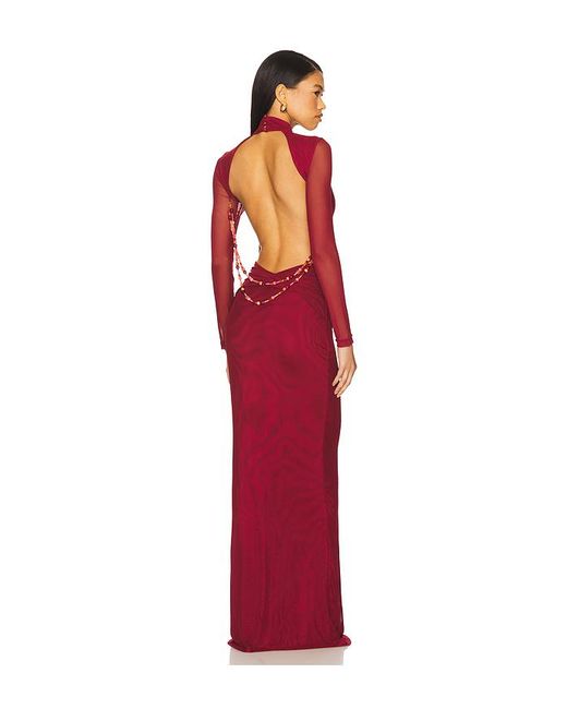 YELLOW THE LABEL Salome ドレス Red