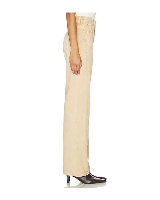 7 For All Mankind Natural Twisted Inseamtess Trouser Jeans