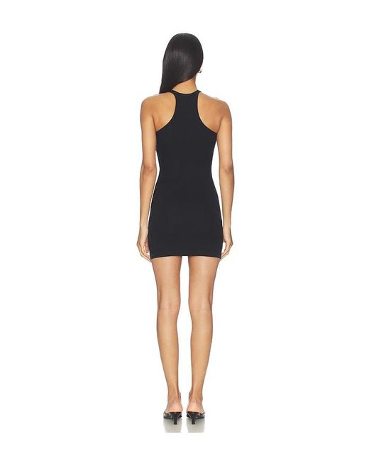 GRLFRND Black Slim Racer Mini Dress