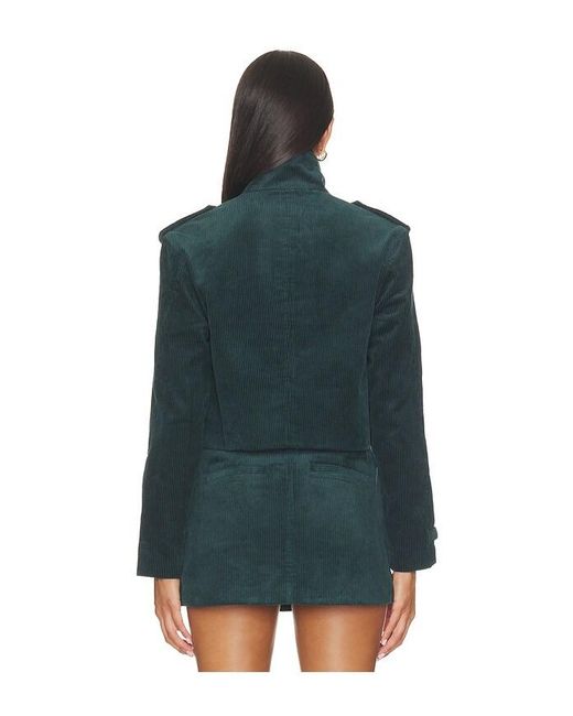 Blank NYC Green Cropped Jacket