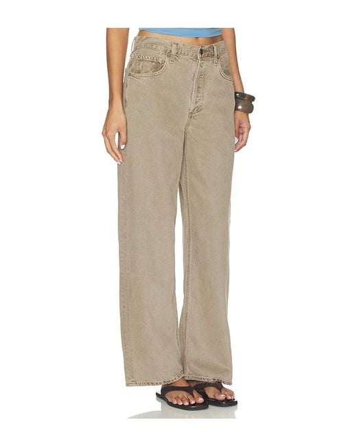 Agolde Natural Low Slung Baggy