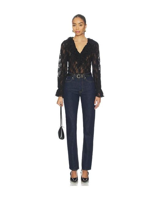 MORE TO COME Black Dulcie Top