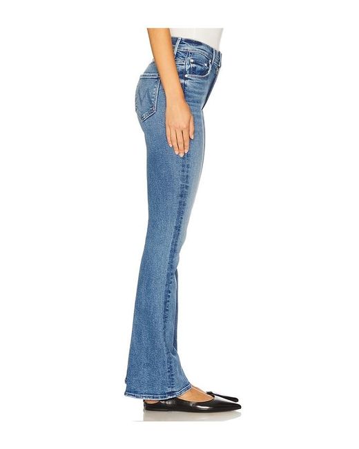 Mother Blue High Waisted Weekend Skimp Jeans