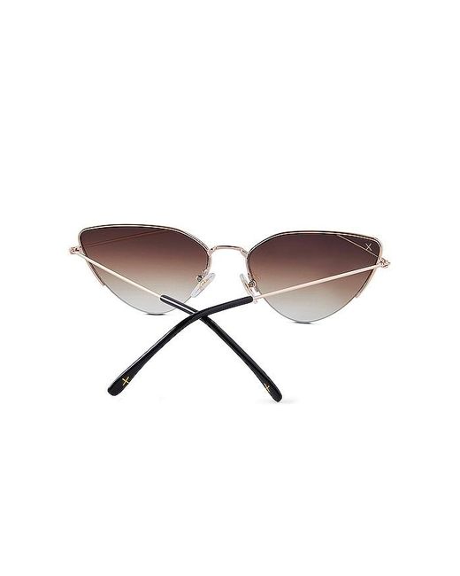 dime optics Brown Fairfax Sunglasses