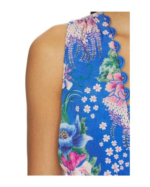 Agua Bendita Blue X Revolve Romper