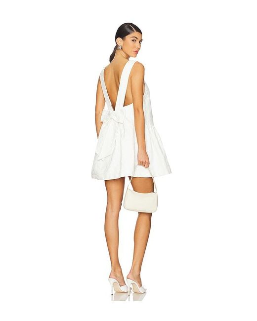 Free People White X Revolve About Town Mini Dress
