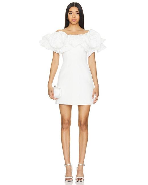 Rebecca Vallance White Tessa Mini Dress