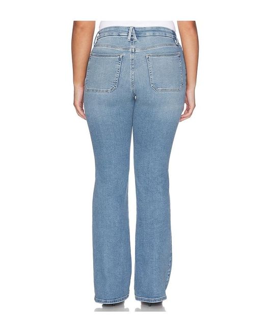 GOOD AMERICAN Blue Good Legs Flare Jeans