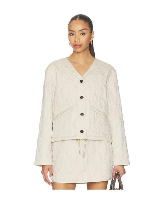 Varley Natural Saba Quilted Jacket