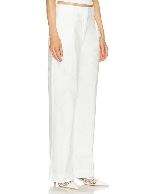 LPA White Blair Pant