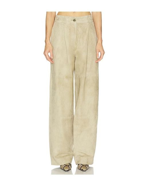 SRG Natural Kiwi Suede Trouser