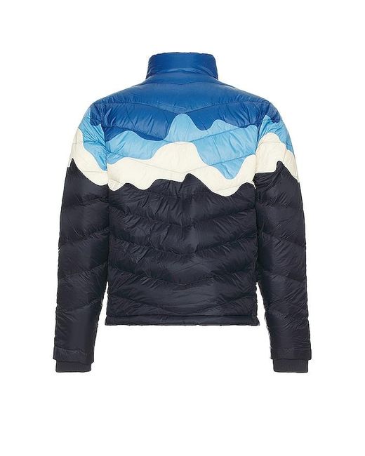Marine Layer Blue Archive Scenic Puffer Jacket for men