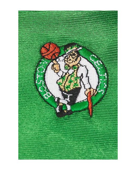 OFF SEASON Green Boston Celtics Cropped Track Jacket