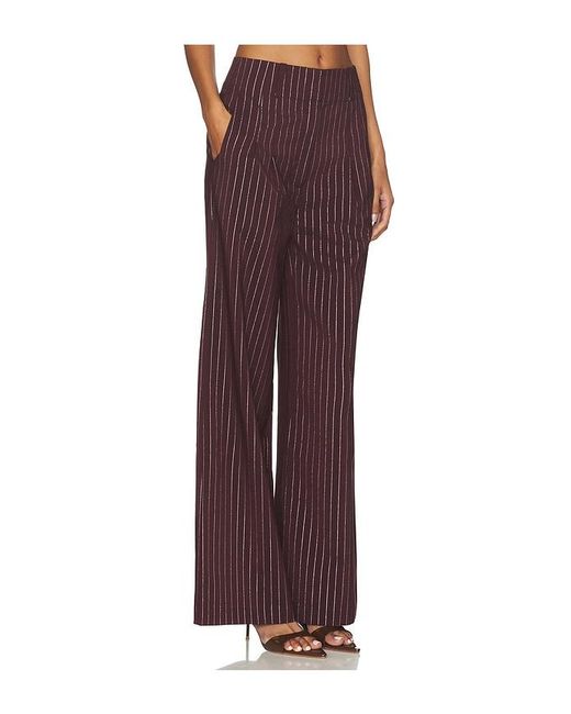 Simon Miller Brown Bloo Pinstripe Pant