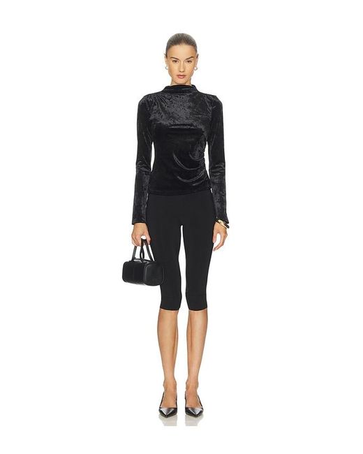 Rails Black Joelle Velvet Top