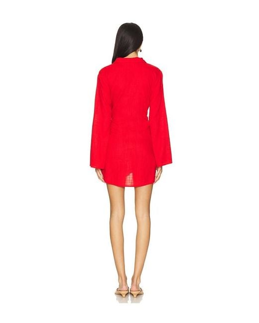 LSPACE Red Las Palmas Dress