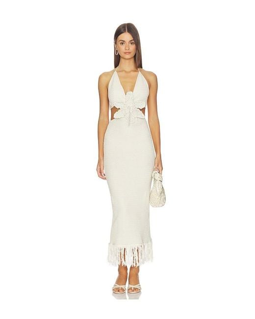 CAPITTANA White Nuriel Dress