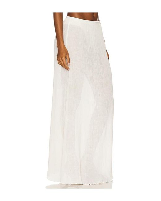 Lioness White Ford Maxi Skirt