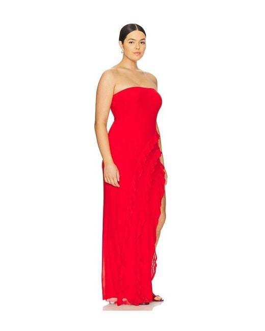 AFRM Red X Revolve Siobhan Dress
