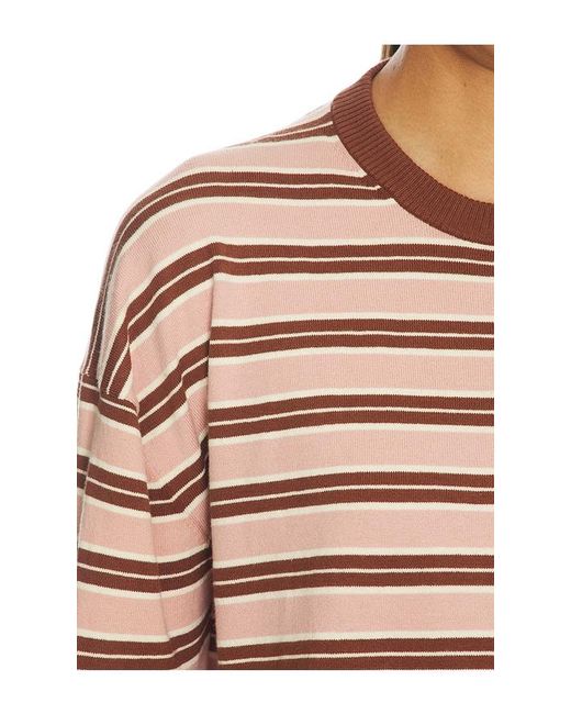 Lovers + Friends Multicolor Amalia Crew Neck Sweater
