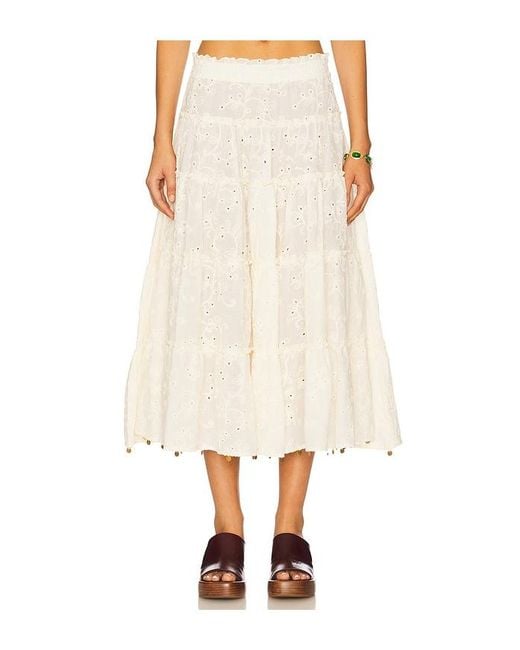 Siedres Natural Jamie Skirt