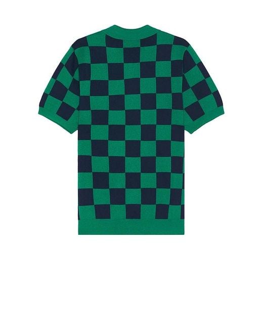Nike Green Checkers Polo for men