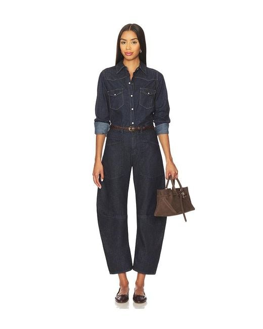 Nili Lotan Blue Shon Jean