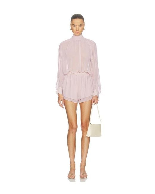 NonChalant Label Pink Rowan Romper