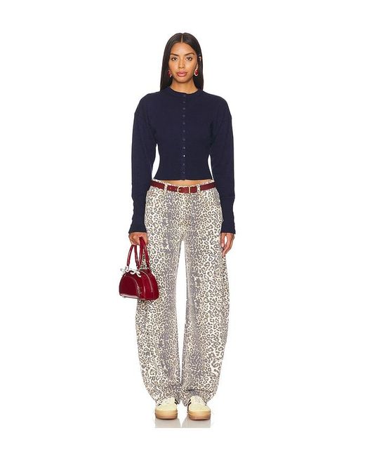 Lioness White Horseshoe Jeans