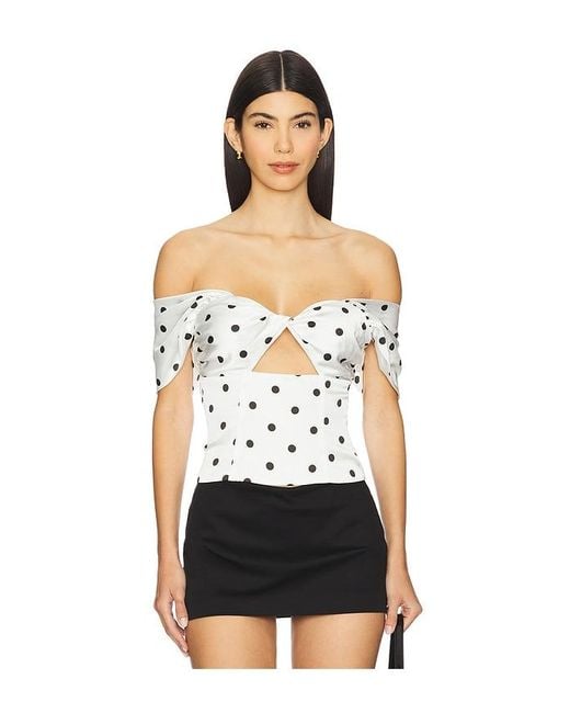 MORE TO COME Mabelle トップ White
