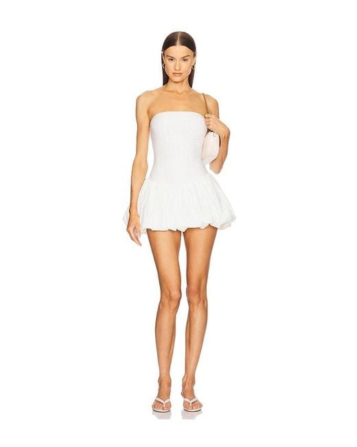 Candy Romper En Talla En LOBA de color White