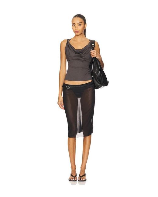 geel Black Jameson Top