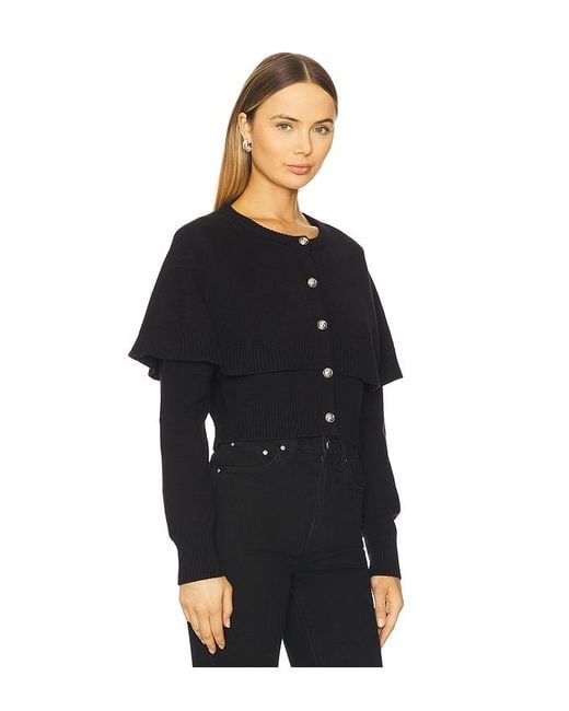 Steve Madden Black Gisselle Cardigan