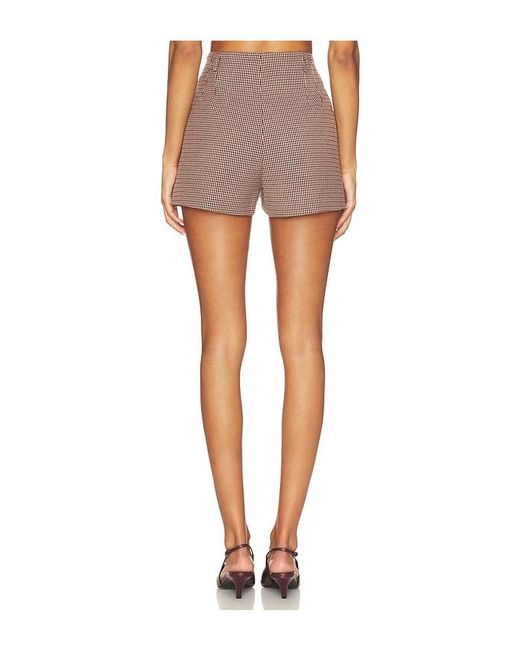 Astr White Gisselle Shorts