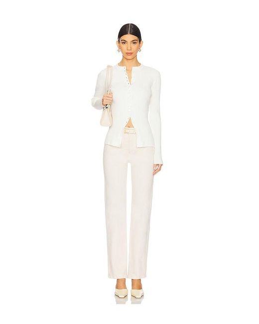 Re/done White 90S High Rise Loose Jeans
