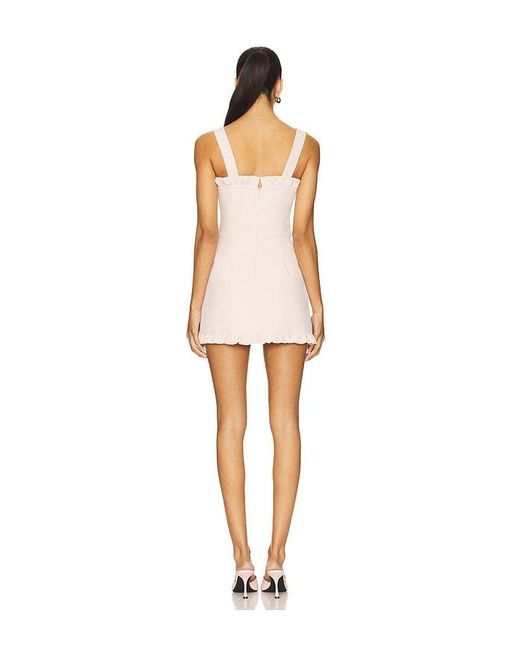 Amanda Uprichard White X Revolve Layana Skort Romper