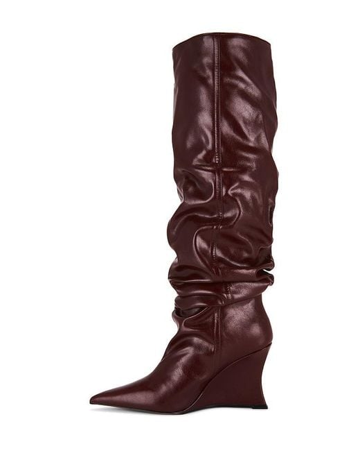 Steve Madden Brown Boot Distortion