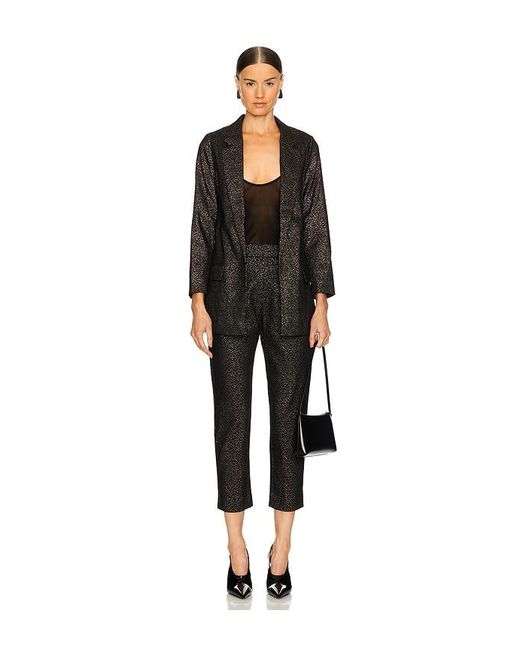 AllSaints Black Aleida Lux Trouser