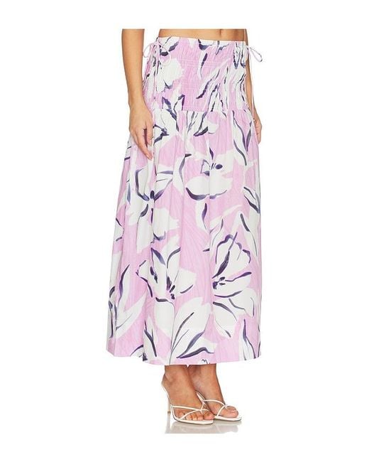 MINKPINK Pink Paloma Maxi Skirt