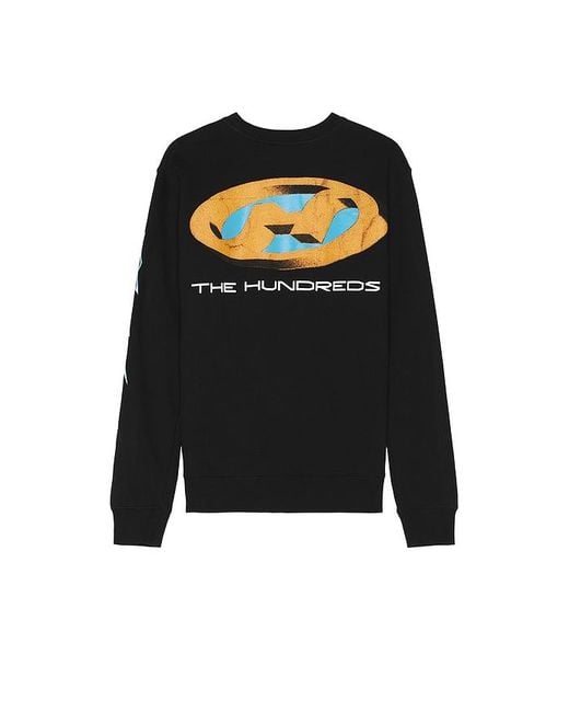 Sudadera Waton Rave En Talla En The Hundreds de hombre de color Black