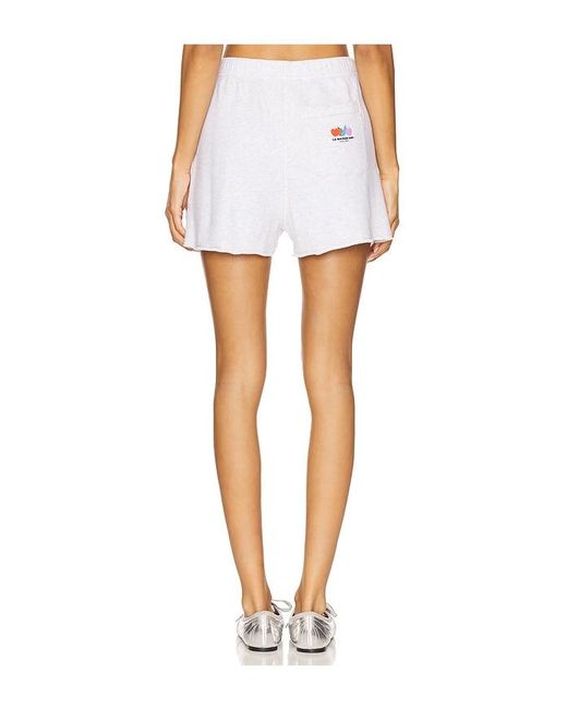 American Vintage White Atubay Short