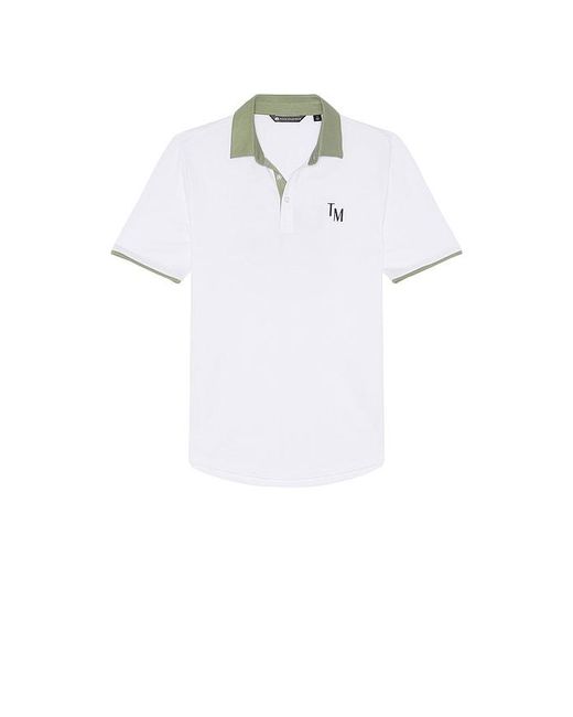 Travis Mathew White Energy Polo for men